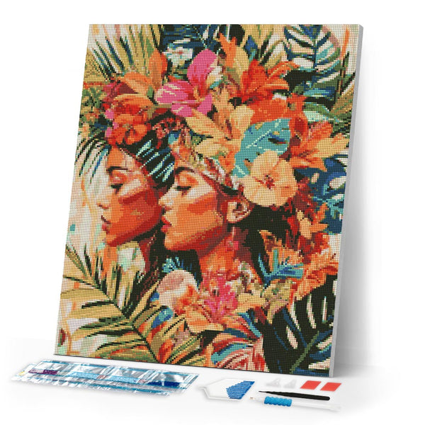 Diamond Painting - Tropical Sisters