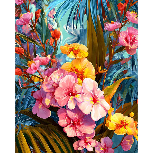 Diamond Painting - Tropical Orchids
