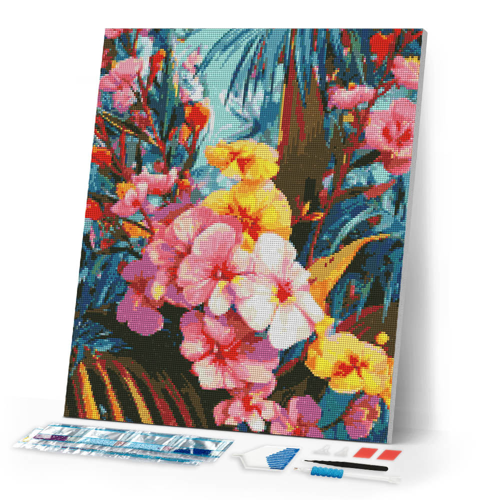 Diamond Painting - Tropical Orchids