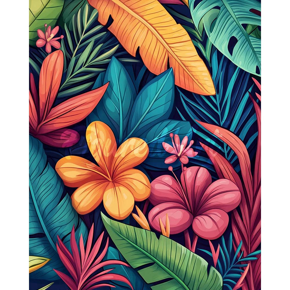 Diamond Painting - Tropical Pattern
