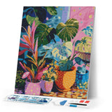 Diamond Painting - Indoor Plant Corner
