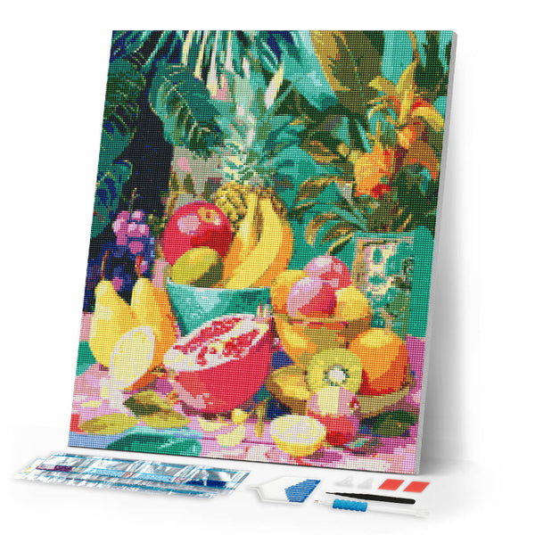 Diamond Painting - Tropical Fruit Table