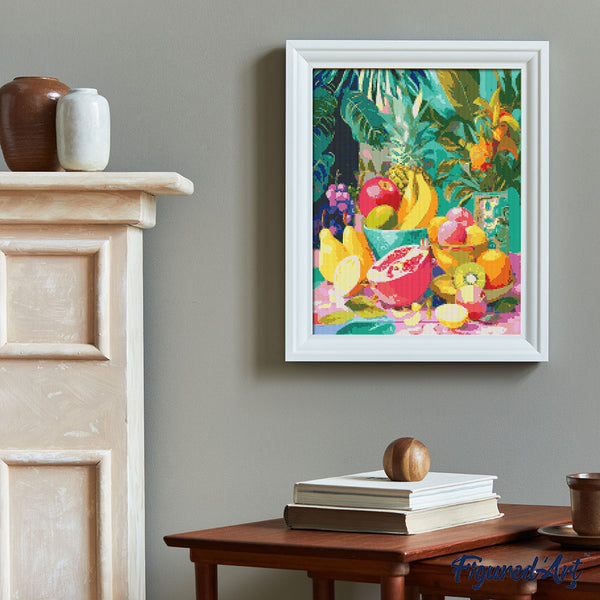 Diamond Painting - Tropical Fruit Table