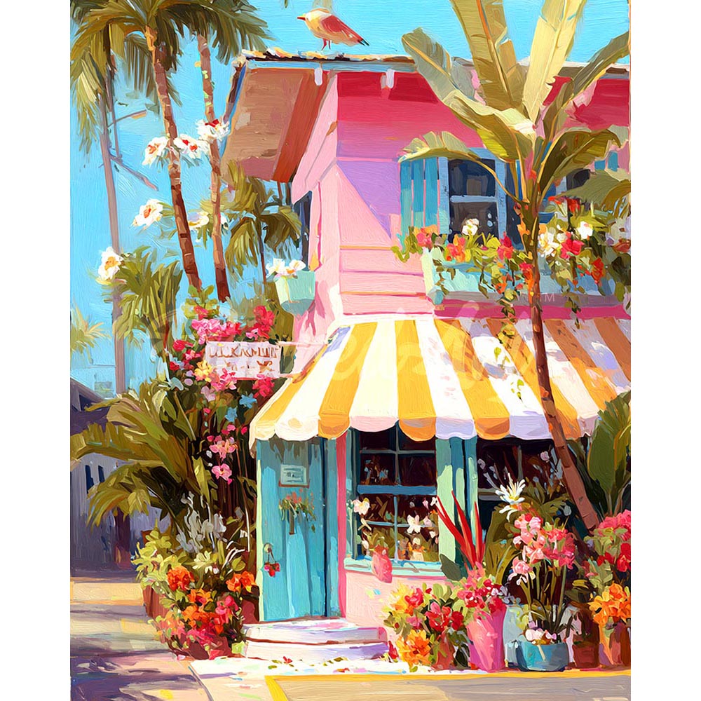 Diamond Painting - Tropical Florist