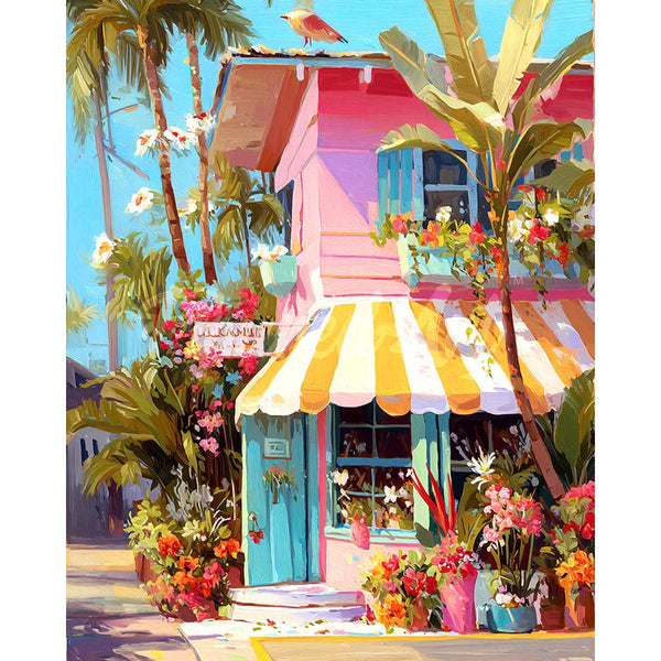 Diamond Painting - Tropical Florist