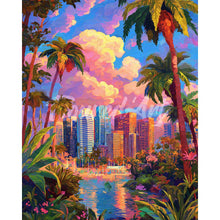 Load image into Gallery viewer, Diamond Painting - Jungle Meets City