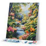 Diamond Painting - Tropical Waterfall