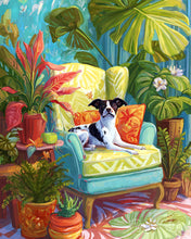 Load image into Gallery viewer, Diamond Painting - Plant Corner with Dog