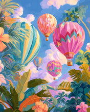 Load image into Gallery viewer, Diamond Painting - Jungle Sky Balloons