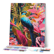 Load image into Gallery viewer, Diamond Painting - Tropical Blue Bird