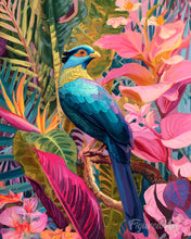 Load image into Gallery viewer, Diamond Painting - Tropical Blue Bird