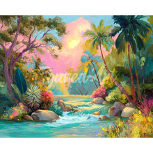 Load image into Gallery viewer, Diamond Painting - Tropical Stream