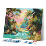 Diamond Painting - Tropical Stream