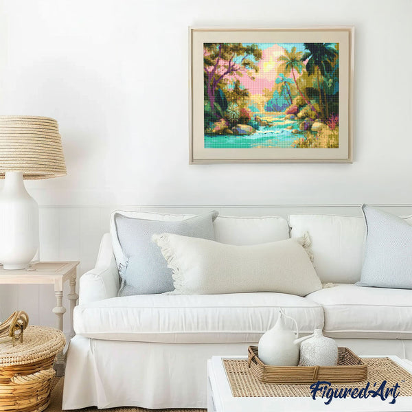 Diamond Painting - Tropical Stream