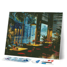 Load image into Gallery viewer, Diamond Painting - Rainy Day Cafe
