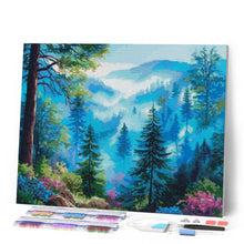 Load image into Gallery viewer, Diamond Painting - Misty Pine Valley