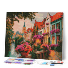 Load image into Gallery viewer, Diamond Painting - Canal Houses