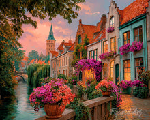 Load image into Gallery viewer, Diamond Painting - Canal Houses