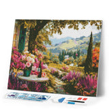 Diamond Painting - Wine by the Garden
