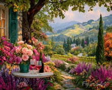 Load image into Gallery viewer, Diamond Painting - Wine by the Garden