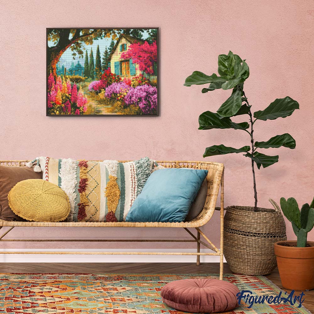 Diamond Painting - Vivid Front Yard