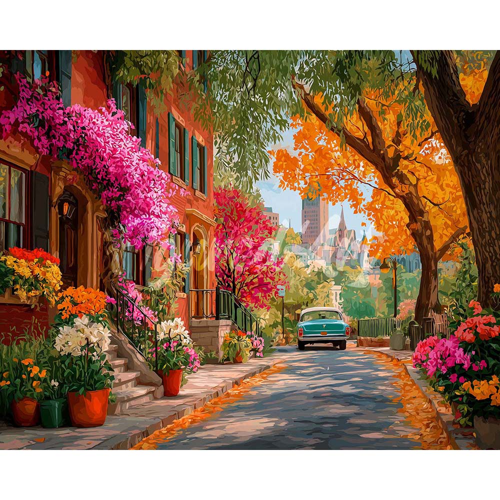 Diamond Painting - Urban Garden Lane