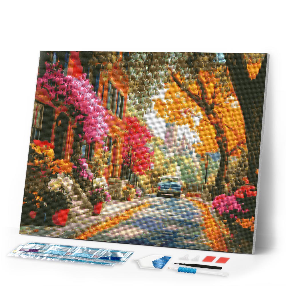 Diamond Painting - Urban Garden Lane