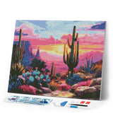 Diamond Painting - Colorful Desert Landscape