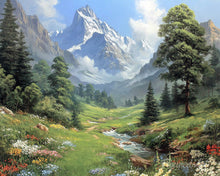 Load image into Gallery viewer, Diamond Painting - Glacier Creek