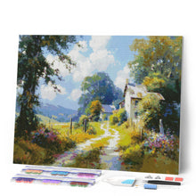 Load image into Gallery viewer, Diamond Painting - Country Lane in Bloom
