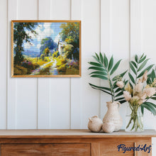 Load image into Gallery viewer, Diamond Painting - Country Lane in Bloom