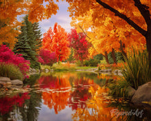 Load image into Gallery viewer, Diamond Painting - Golden Trees of Fall