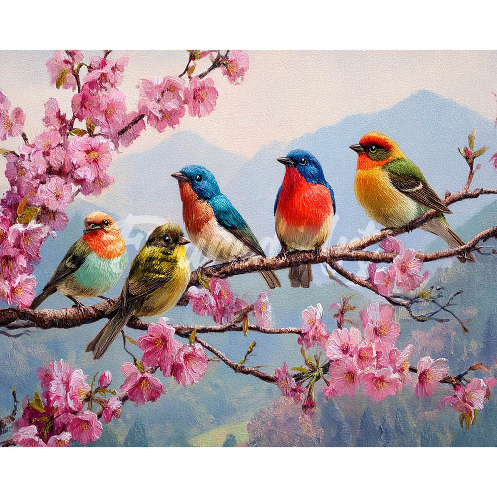 Diamond Painting - The Band of Songbirds