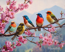Load image into Gallery viewer, Diamond Painting - The Band of Songbirds
