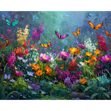 Load image into Gallery viewer, Diamond Painting - Colorful Butterfly Garden
