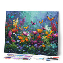 Load image into Gallery viewer, Diamond Painting - Colorful Butterfly Garden