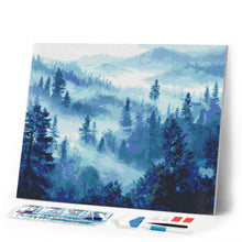 Load image into Gallery viewer, Diamond Painting - Mist in the Pines