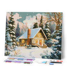 Load image into Gallery viewer, Diamond Painting - Winter Cabin