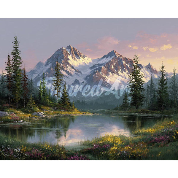 Diamond Painting - Alpine Lake