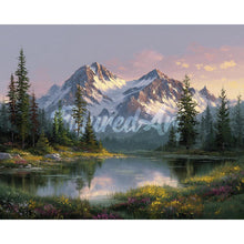 Load image into Gallery viewer, Diamond Painting - Alpine Lake