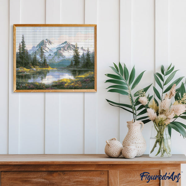 Diamond Painting - Alpine Lake