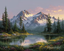 Load image into Gallery viewer, Diamond Painting - Alpine Lake