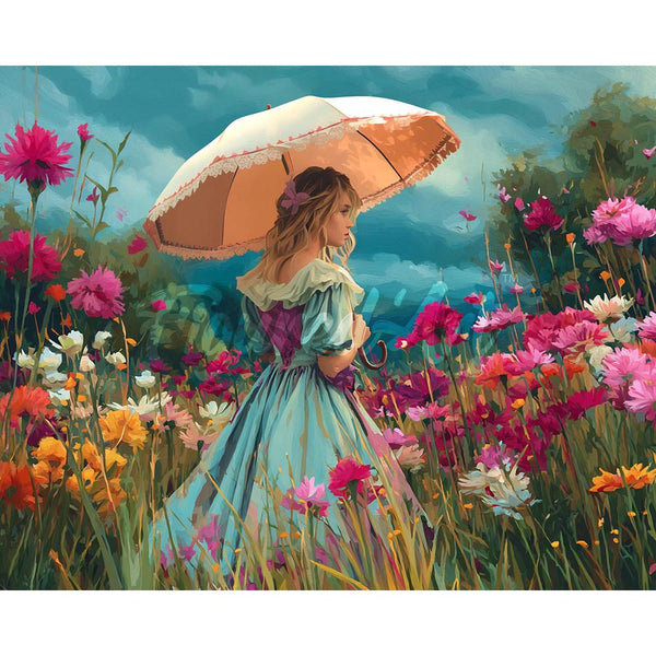 Diamond Painting - Lady of the Wildflowers