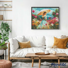 Load image into Gallery viewer, Diamond Painting - Lady of the Wildflowers