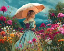 Load image into Gallery viewer, Diamond Painting - Lady of the Wildflowers