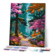 Load image into Gallery viewer, Diamond Painting - Blooming Forest Trail