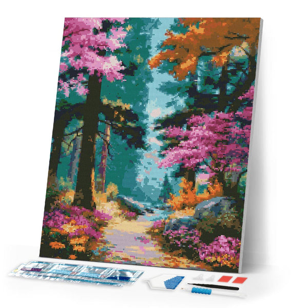 Diamond Painting - Blooming Forest Trail