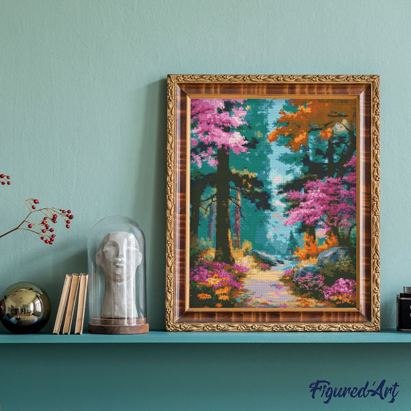 Diamond Painting - Blooming Forest Trail