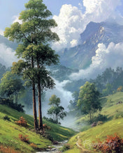 Load image into Gallery viewer, Diamond Painting - Misty Valley