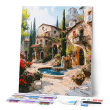 Load image into Gallery viewer, Diamond Painting - Mediterranean Villa